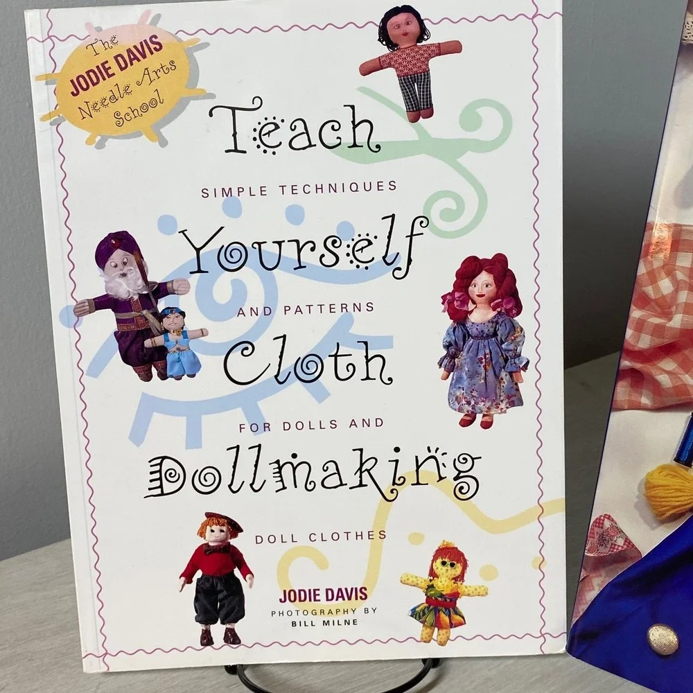 Doll Making Book Lot Teach Yourself Cloth Dollmaking Alicia Merrett Jodie Davis